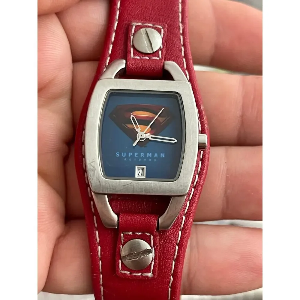 Fossil Superman Returns Men’s Quartz Watch  DC Comics 2006